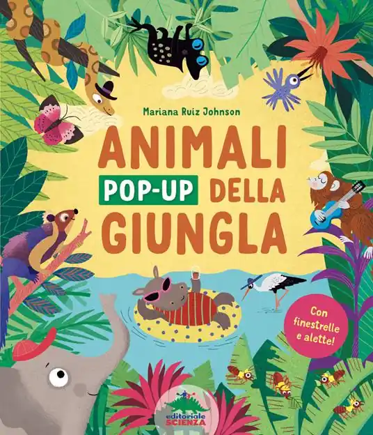 Spedizione Espresso Gli animali pop-up della giungla. Con finestrelle e alette! Ediz. illustrata