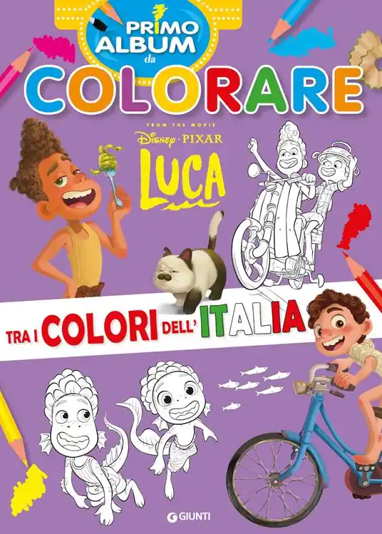 A Buon Prezzo Luca. Primo album da colorare. Tra i colori dell‘Italia. Ediz. a colori