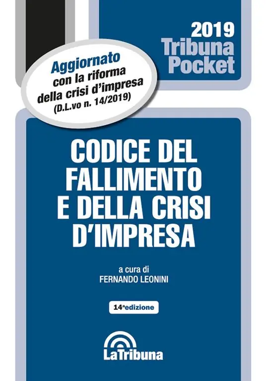 Offerta Del Giorno Codice del fallimento e della crisi d‘impresa