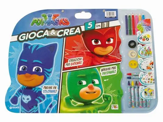 Super Prezzo Gioca & crea 5 in 1. Pj Masks. Ediz. a colori. Con gadget