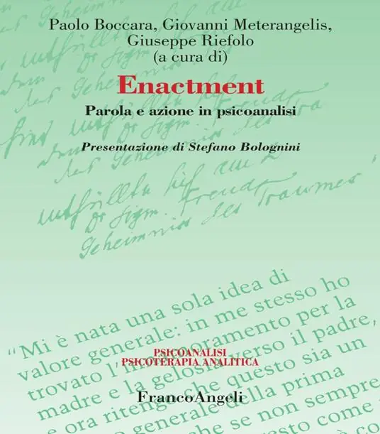Enactment. Parola e azione in psicoanalisi Affare