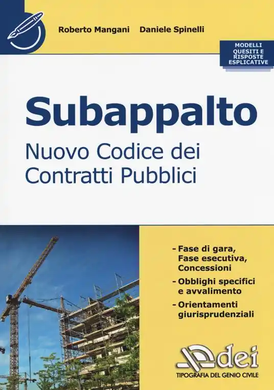 Offerta Lampo Subappalto. Nuovo codice dei contratti pubblici