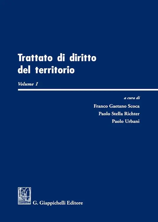 Offerta Speciale Trattato di diritto del territorio. Vol. 1