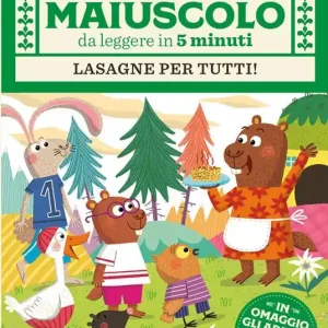 Lasagne per tutti! Con adesivi. Stampatello maiuscolo. Ediz. a colori Offerta Del Giorno