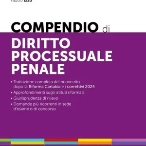 Compendio di diritto processuale penale Saldi