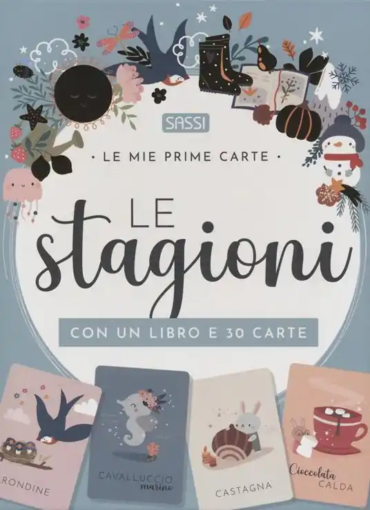 Subito Disponibile Le stagioni. Le mie prime carte. Ediz. a colori. Con 30 Carte