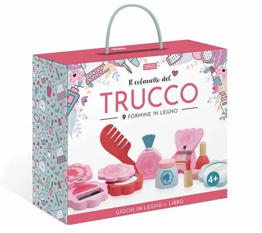 Il cofanetto del trucco. Giochi in legno. Nuova ediz. Con 9 formine in legno Prezzo Scontato
