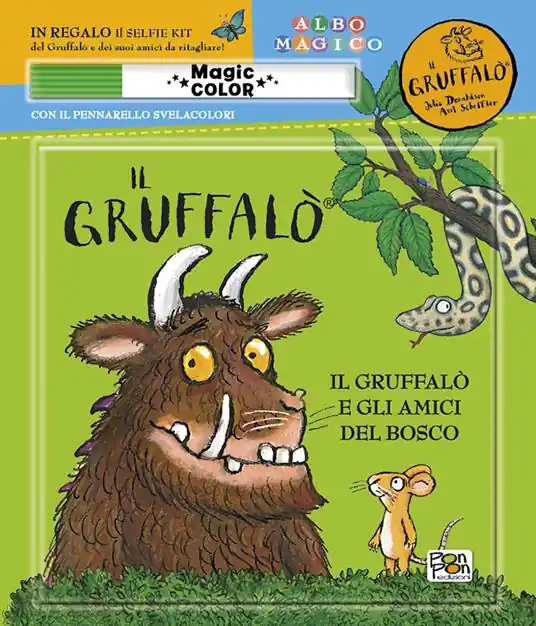 Promozione Il Gruffalò e gli amici del bosco. Albo magico. Ediz. a colori. Con pennarello svelacolori