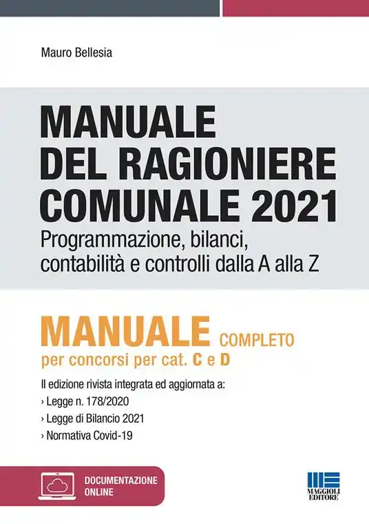 Offerta Speciale Manuale del ragioniere comunale 2021
