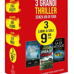 3 grandi thriller. Senza via di fuga L‘isola dei delitti-Linea di sangue-La ex moglie Spedizione Espresso