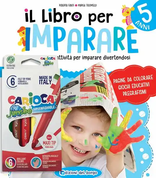 Offerta Del Giorno Il libro per imparare. 5 anni. Tanti giochi e attività per imparare divertendosi. Ediz. a colori