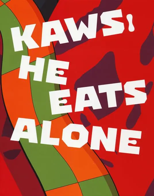 Offerta Kaws. He eats alone. Catalogo della mostra (Doha, 25 ottobre 2019-25 gennaio 2020). Ediz. inglese