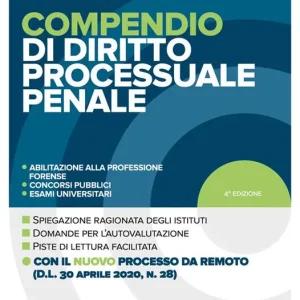 Promo Stagionale Compendio di diritto processuale penale