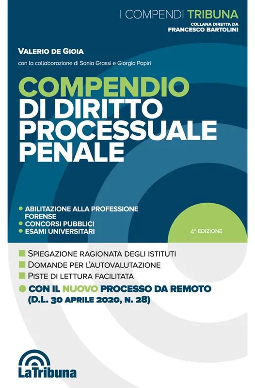 Promo Stagionale Compendio di diritto processuale penale