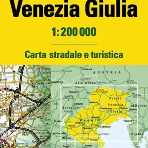Veneto, Friuli Venezia Giulia 1 200.000. Carta stradale e turistica Più Venduto
