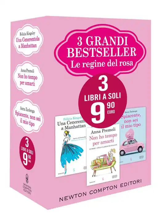 3 grandi bestseller. Le regine del rosa Una cenerentola a Manhattan-Non ho tempo per amarti-Spiacente, non sei il mio tipo Prezzo Scontato