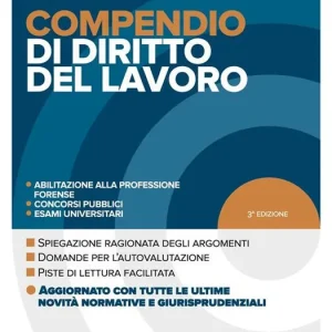 Compendio di diritto del lavoro Promozione Esclusiva