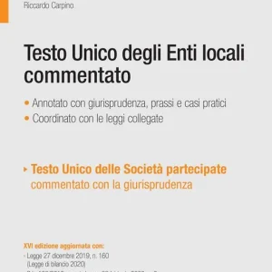 Testo unico degli Enti locali commentato Spedito Oggi