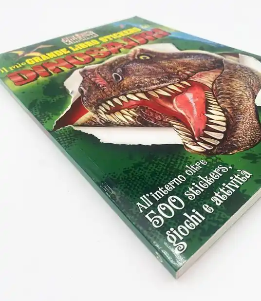 Soddisfatti O Rimborsati Il mio grande libro stickers dei dinosauri. Jurassic Kingdom. Con adesivi. Ediz. a colori