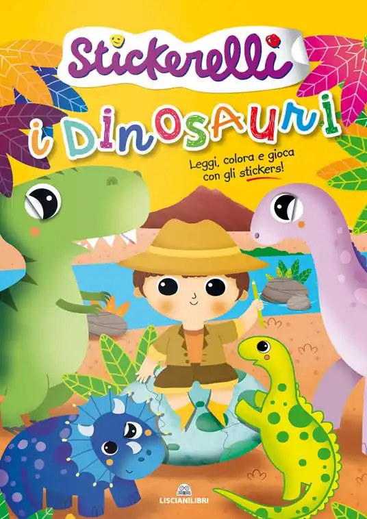 Economico I dinosauri. Stickerelli. Con adesivi. Ediz. a colori