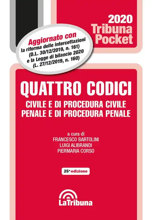 Quattro codici. Civile e di procedura civile, penale e di procedura penale e leggi complementari Promo Stagionale