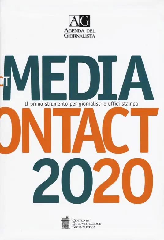 Agenda del giornalista 2020. Media contact Miglior Prezzo
