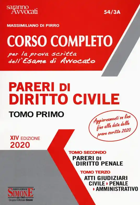 Direttamente Dal Produttore Corso completo per la prova scritta dell‘esame di avvocato Pareri di diritto civile-Pareri di diritto penale-Atti giudiziari civile, penale, amministrativo