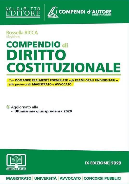 Economico Compendio di diritto costituzionale