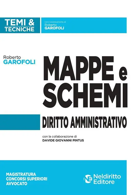 Mappe e schemi di diritto amministrativo Quantità Limitata