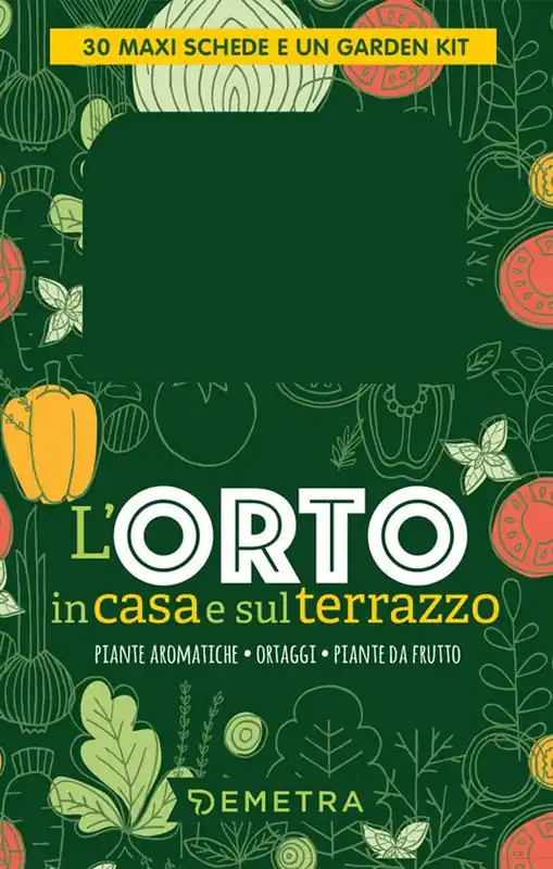 L‘orto in casa e sul terrazzo. Con set di tre attrezzi Scelto Dai Clienti