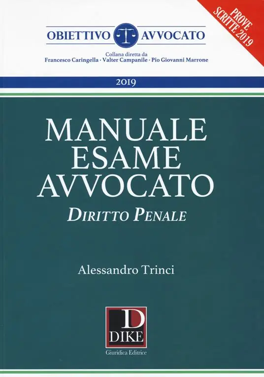 Professionale Manuale del nuovo esame avvocato. Diritto penale