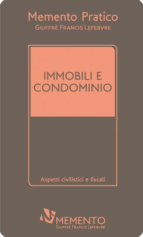 Memento immobili e condominio 2019 Sconto