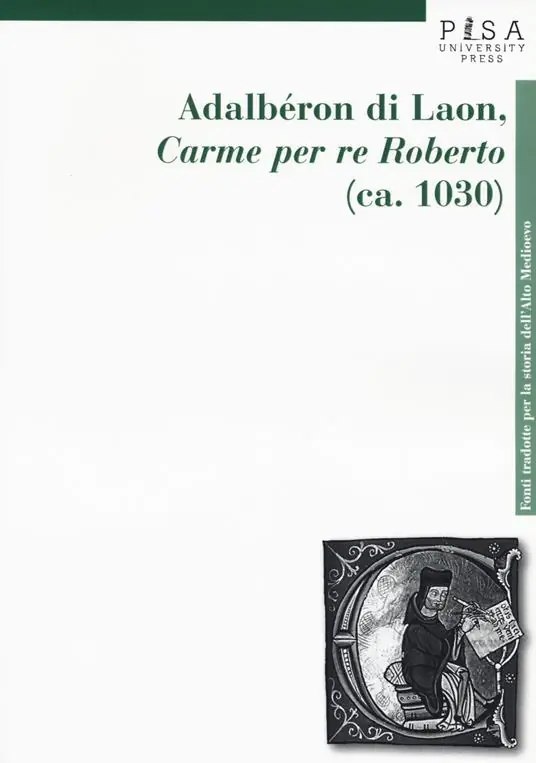 Adalberón di Laon, «Carme per re Roberto» (ca. 1030) Offerta Del Giorno