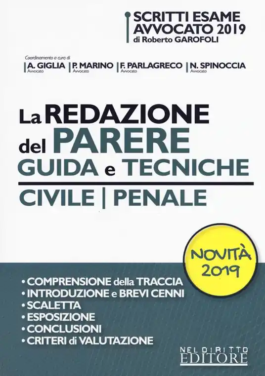 La redazione del parere. Guida e tecniche. Civile-Penale Pagamento Sicuro