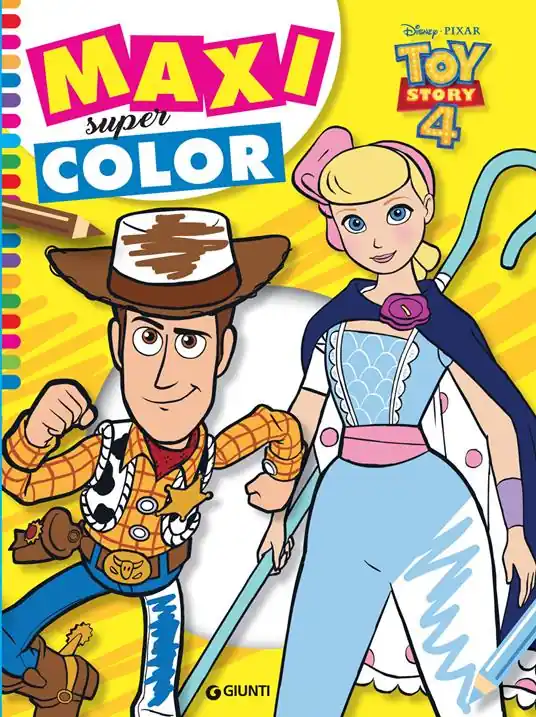 Toy Story 4. Maxi supercolor. Ediz. a colori Scelto Dai Clienti