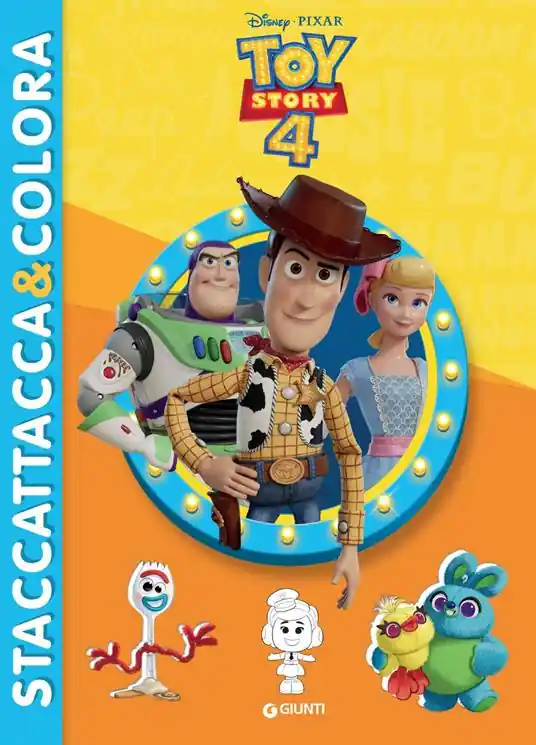 Toy Story 4. Staccattacca & colora. Con adesivi. Ediz. illustrata Professionale