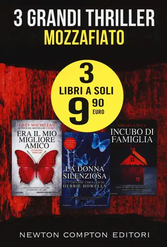 Sconto 3 grandi thriller mozzafiato Era il mio migliore amico-La donna silenziosa-Incubo di famiglia