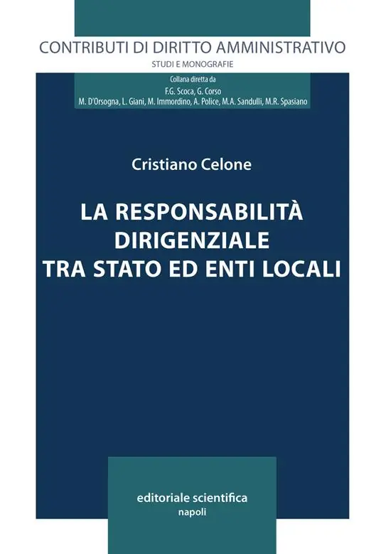 La responsabilità dirigenziale tra Stato ed Enti locali Popolare