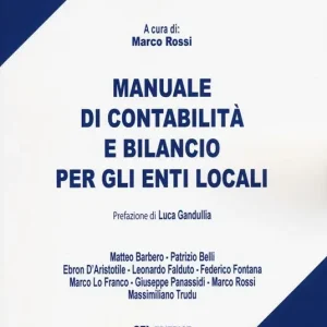 Manuale di contabilità e bilancio per enti locali Saldi