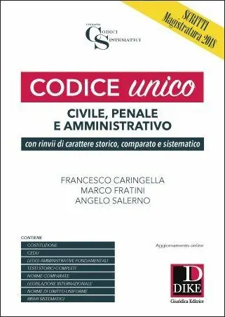 Codice unico. Civile, penale e amministrativo Popolare