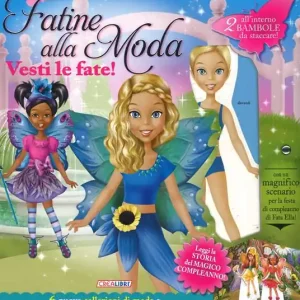 Reso Gratuito Fatine alla moda. Vesti le fate! Con adesivi. Ediz. a colori