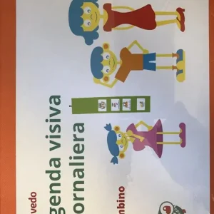 Agenda visiva giornaliera. Bambino Vendita Finale