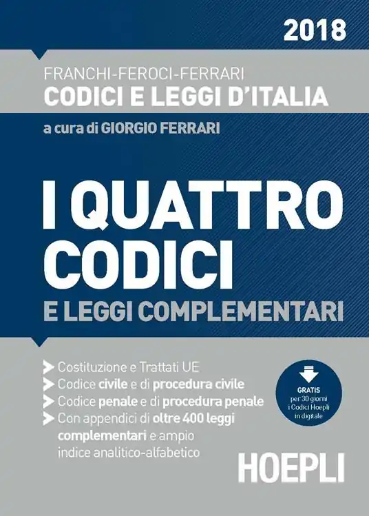 Super Prezzo I quattro codici e leggi complementari 2020