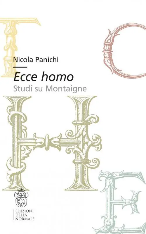 Novità Ecce homo. Studi su Montaigne