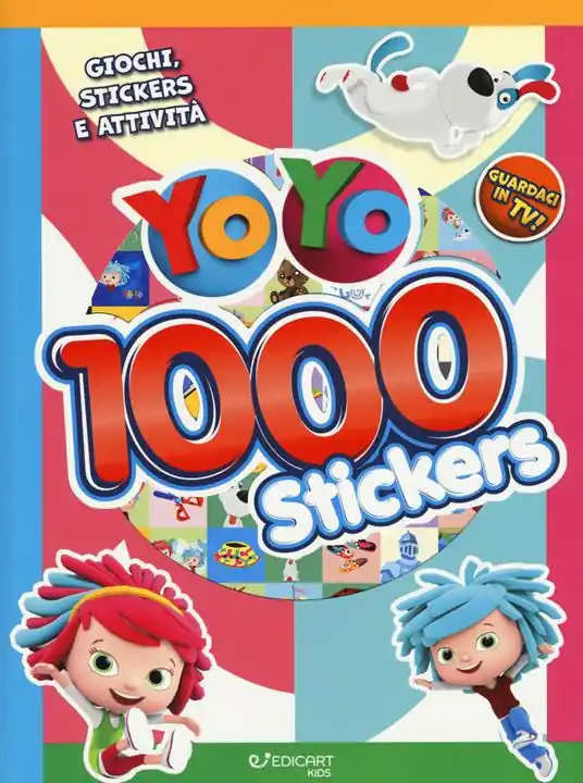 Super Prezzo 1000 stickers. Giochi, stickers e attività. YoYo. Con adesivi. Ediz. a colori