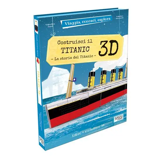 Costruisci il Titanic 3D. La storia del Titanic. Viaggia, conosci, esplora. Ediz. a colori. Con Giocattolo Offerta Lampo