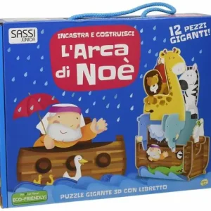 Novità L‘arca di Noè. Incastra e costruisci. Libro puzzle. Ediz. a colori. Con puzzle