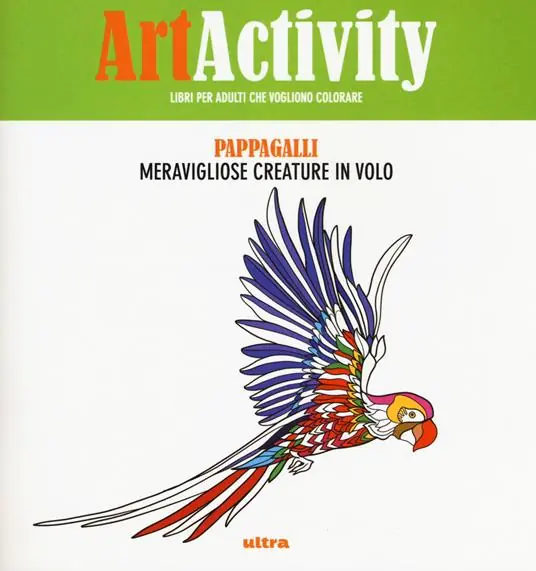 Art activity. Pappagalli. Meravigliose creature il volo Quantità Limitata