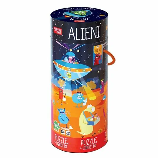Offerta Alieni. Ediz. a colori. Con puzzle