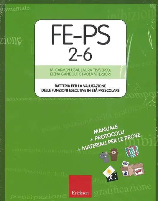 FE-PS 2-6. Batteria per la valutazione delle funzioni esecutive in età prescolare. Con Giocattolo morbido. Con Poster Esclusivo
